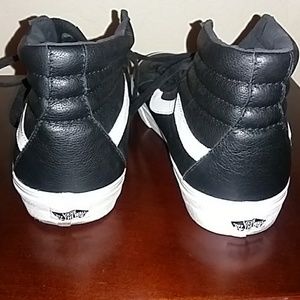 Vans shoes leather